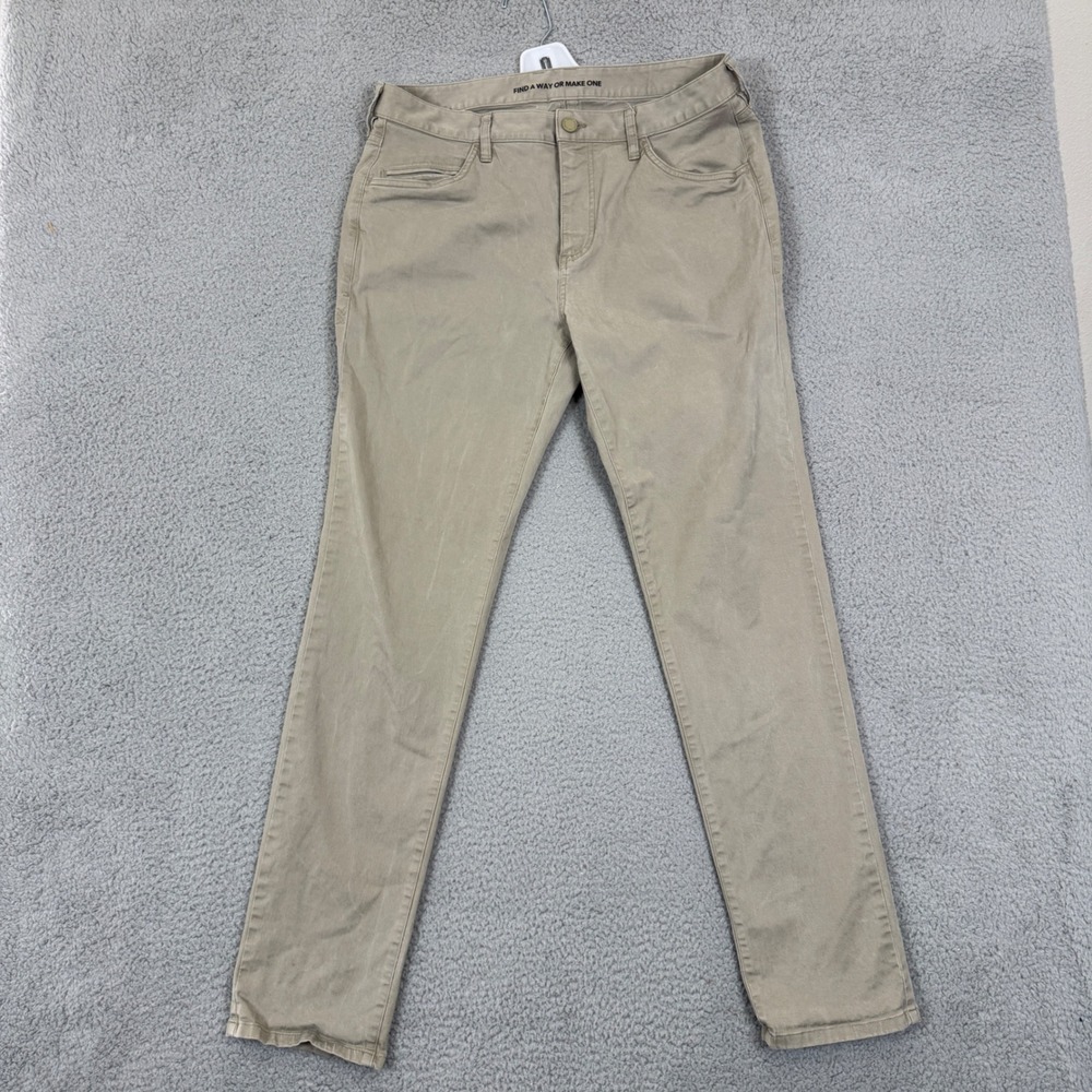 Rhone Commuter Pants Mens 34x31 Tan Khaki Five Pocket Twill Chino Trousers